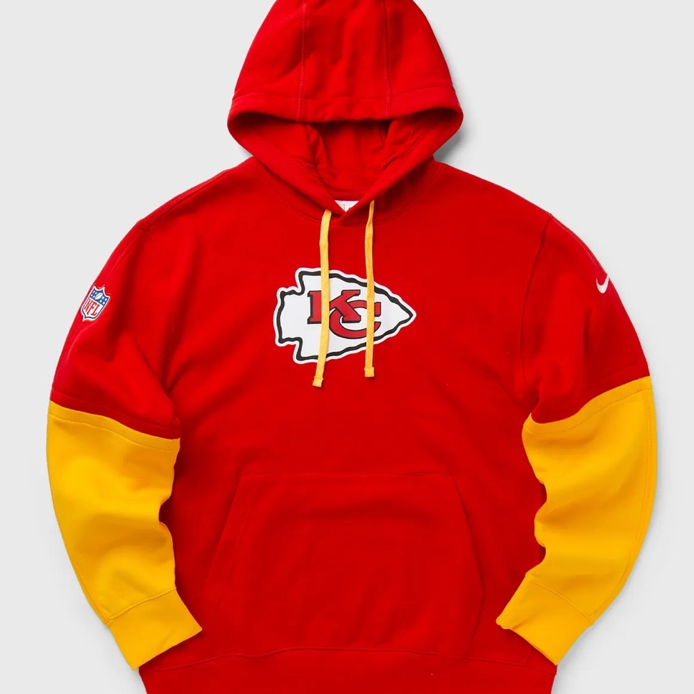 NIKE CLUB HOODIE TEAM ISSUE KANSAS CITY CHIEFS
